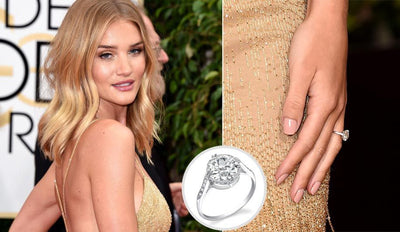 Flawless Just Like Her: Rosie Huntington-Whiteley’s Engagement Ring