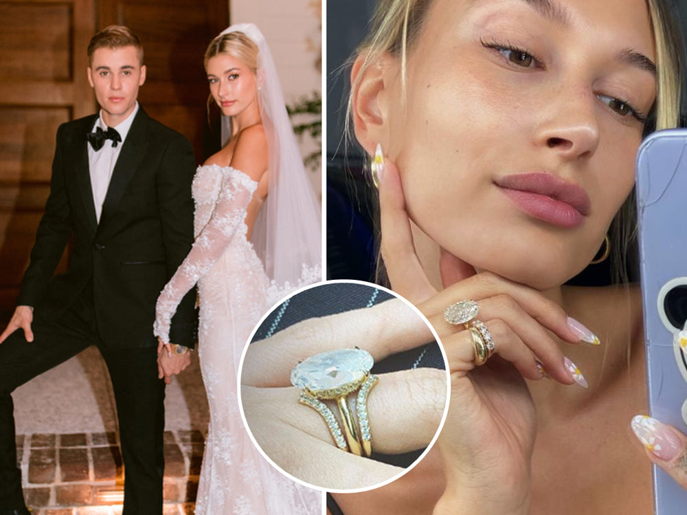 Hailey Baldwin flaunts engagement ring from Justin Bieber