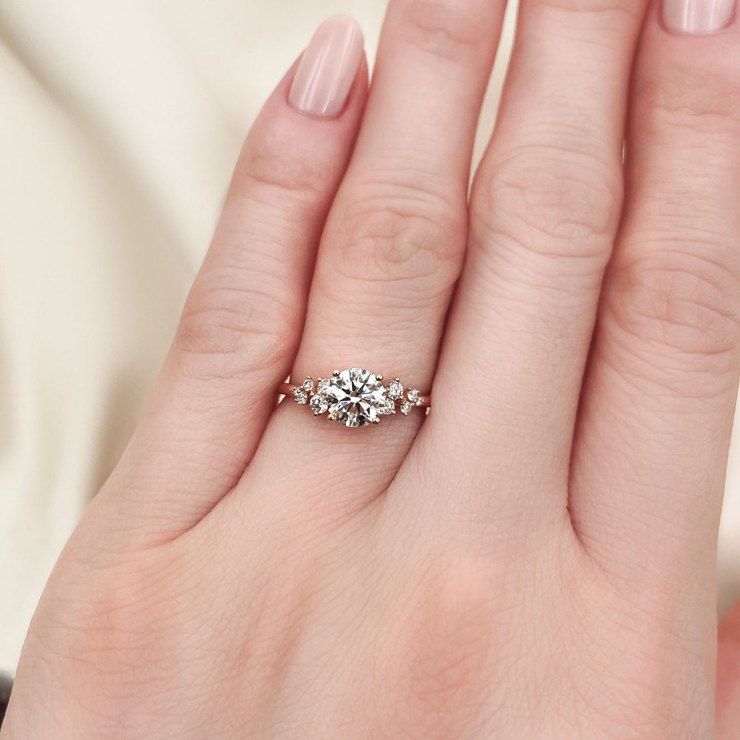 Bague Diamant 0,75 Ct Or 14K - Ronde Brillante - Taille 54 - Neuf Avec Étiquettes