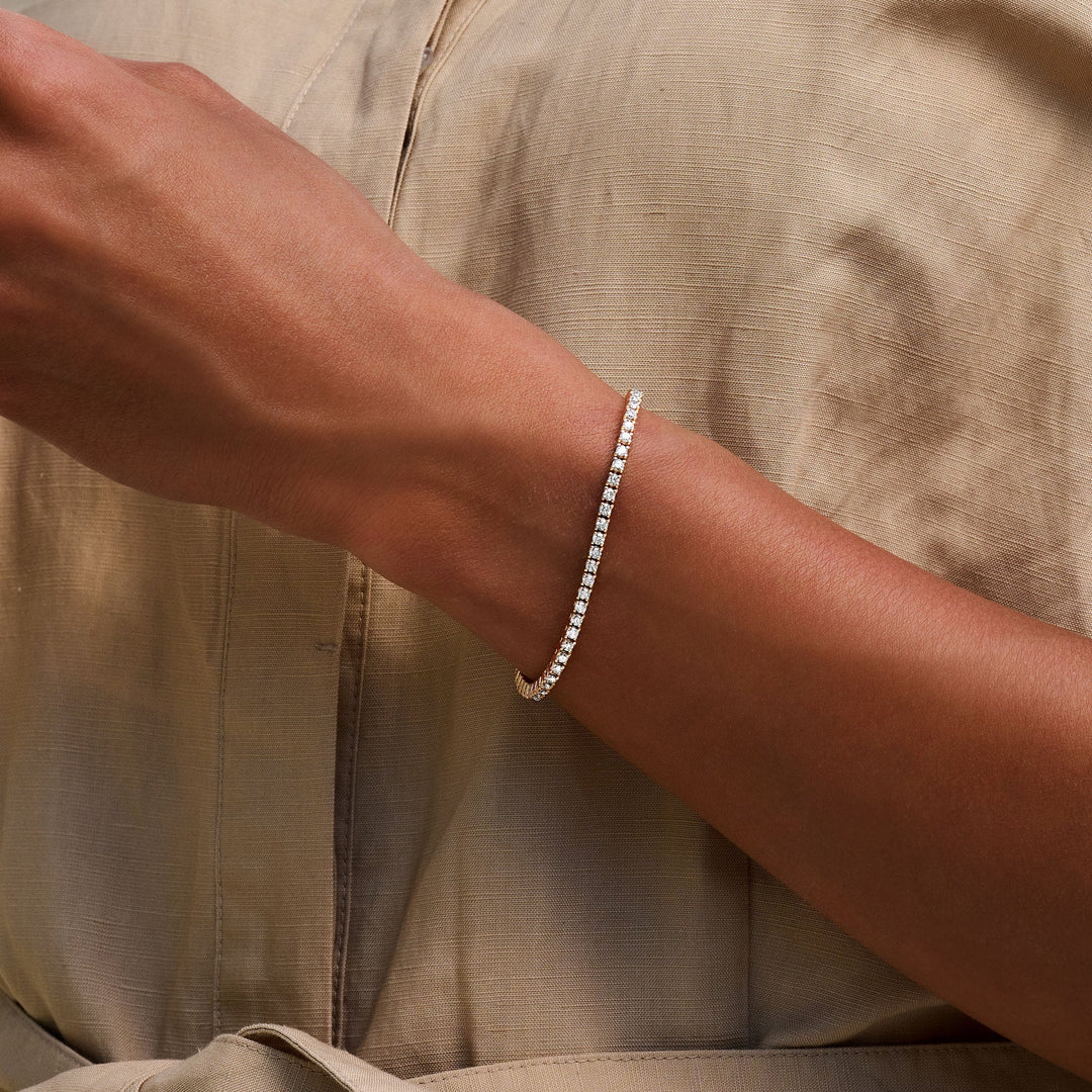 Bracelet en diamant plaqué or pour homme | Emir ICE Bracelet en diamant plaqué or pour homme | Emir ICE